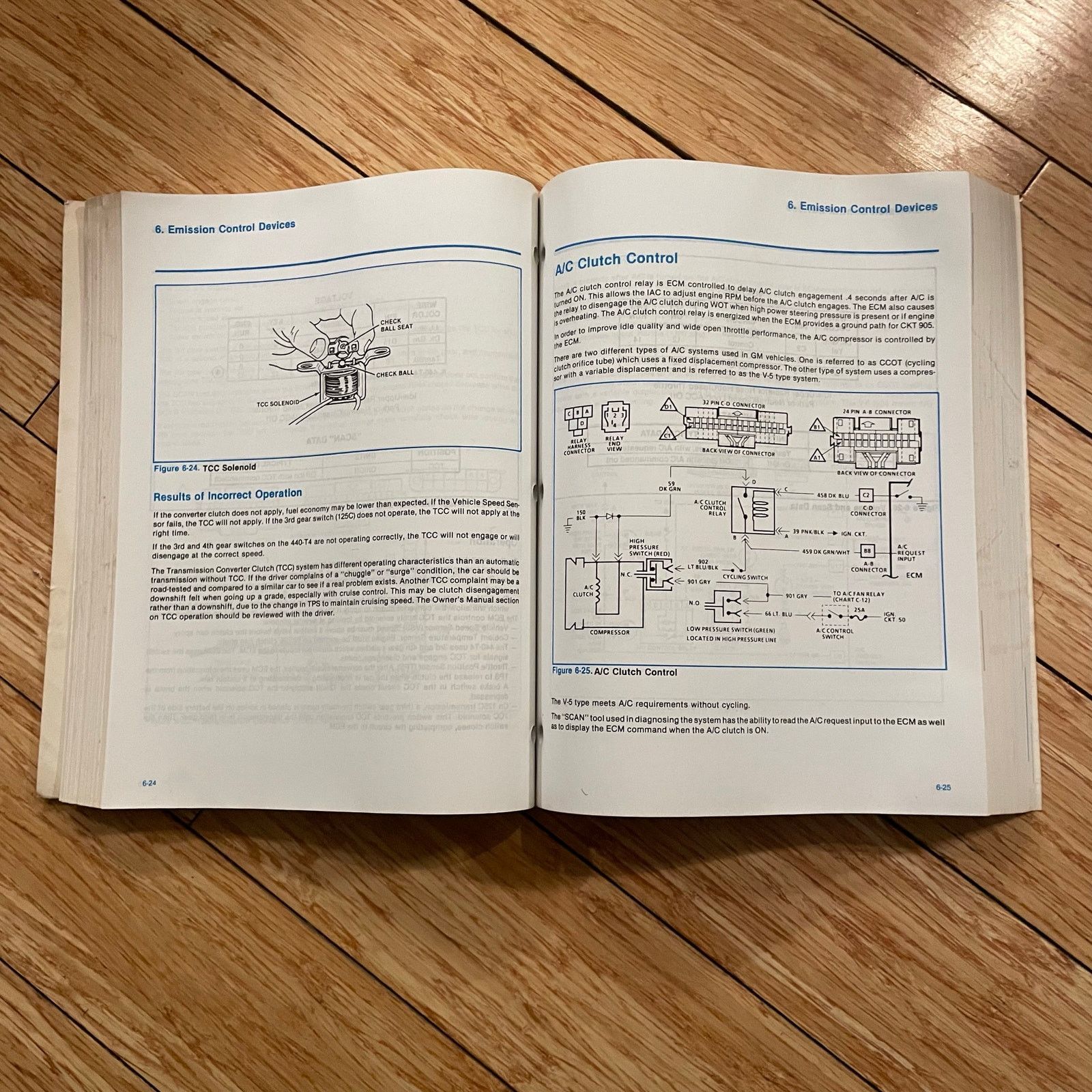 INTENTIONALLY BLANK Original GM Fuel Injection Product Service Training Manual Size ONE SIZE - 3 Thumbnail