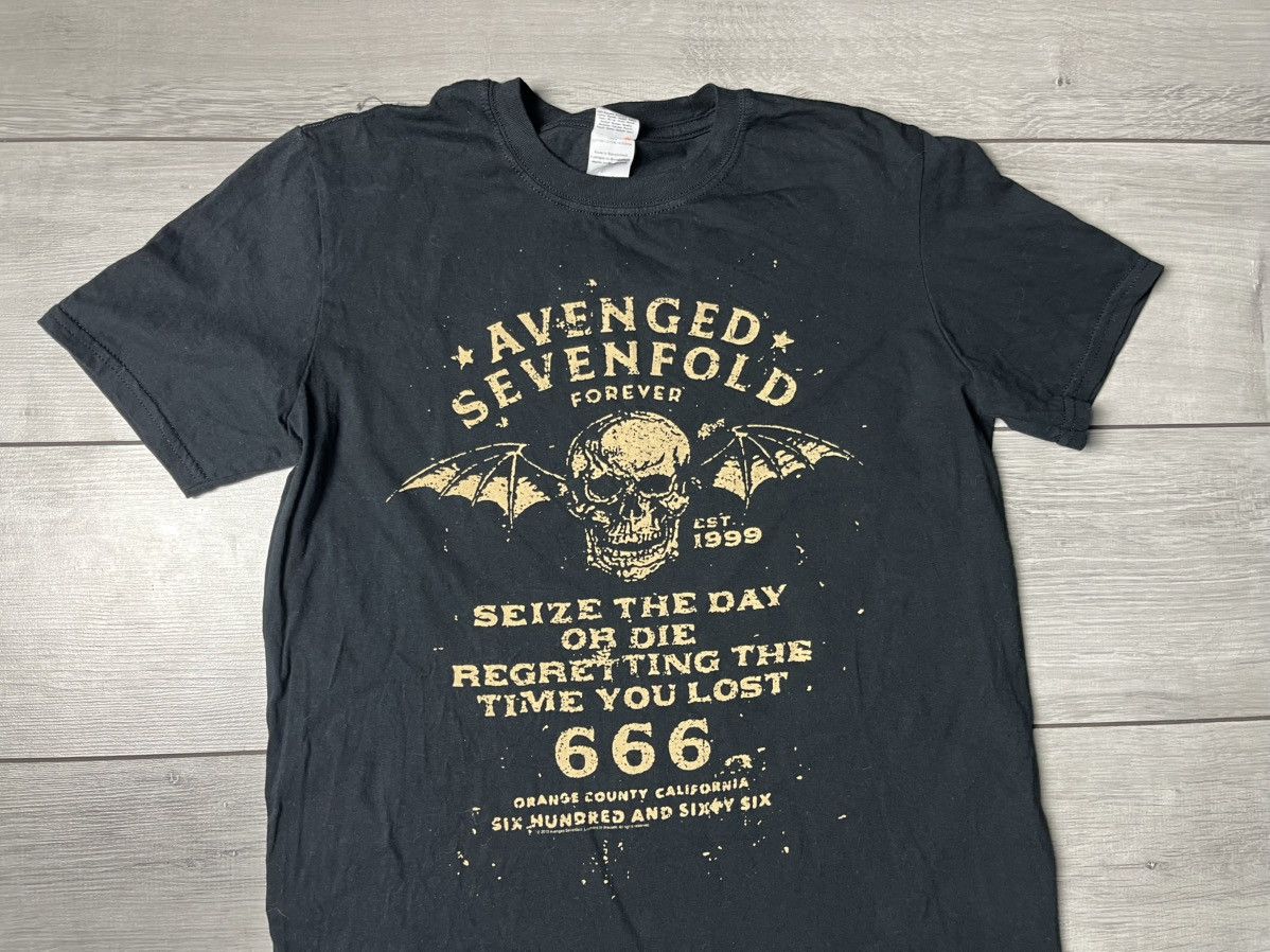 Band Tees Avenged sevenfold Tshirt rock 666 size Medium Size US M / EU 48-50 / 2 - 3 Thumbnail