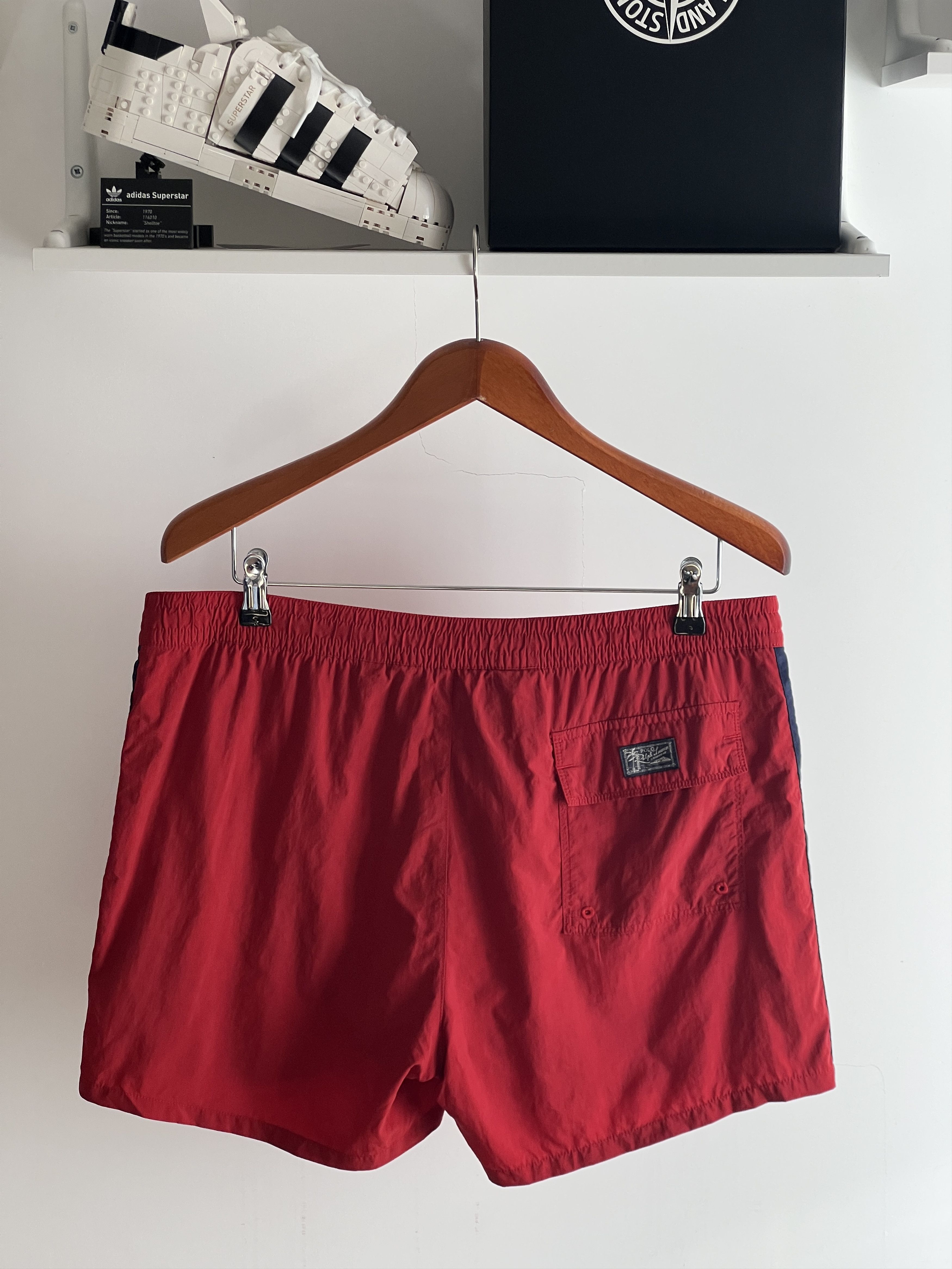 Polo Ralph Lauren × Ralph Lauren × Vintage Vintage Polo Ralph Lauren Shorts Y2K Logo Pony Swimming Size US 36 / EU 52 - 3 Thumbnail