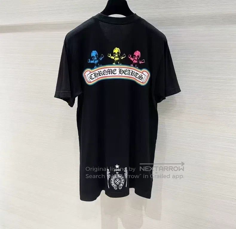 Chrome Hearts CHROME HEARTS Size M Short-sleeved colored skull Size US M / EU 48-50 / 2 - 2 Thumbnail