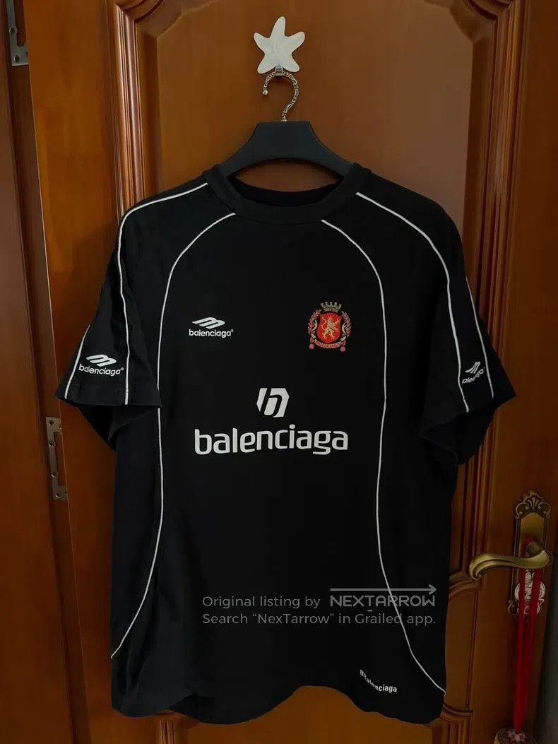 Balenciaga Balenciaga Manchester United Short Sleeve Paris Limited Size US M / EU 48-50 / 2 - 1 Thumbnail
