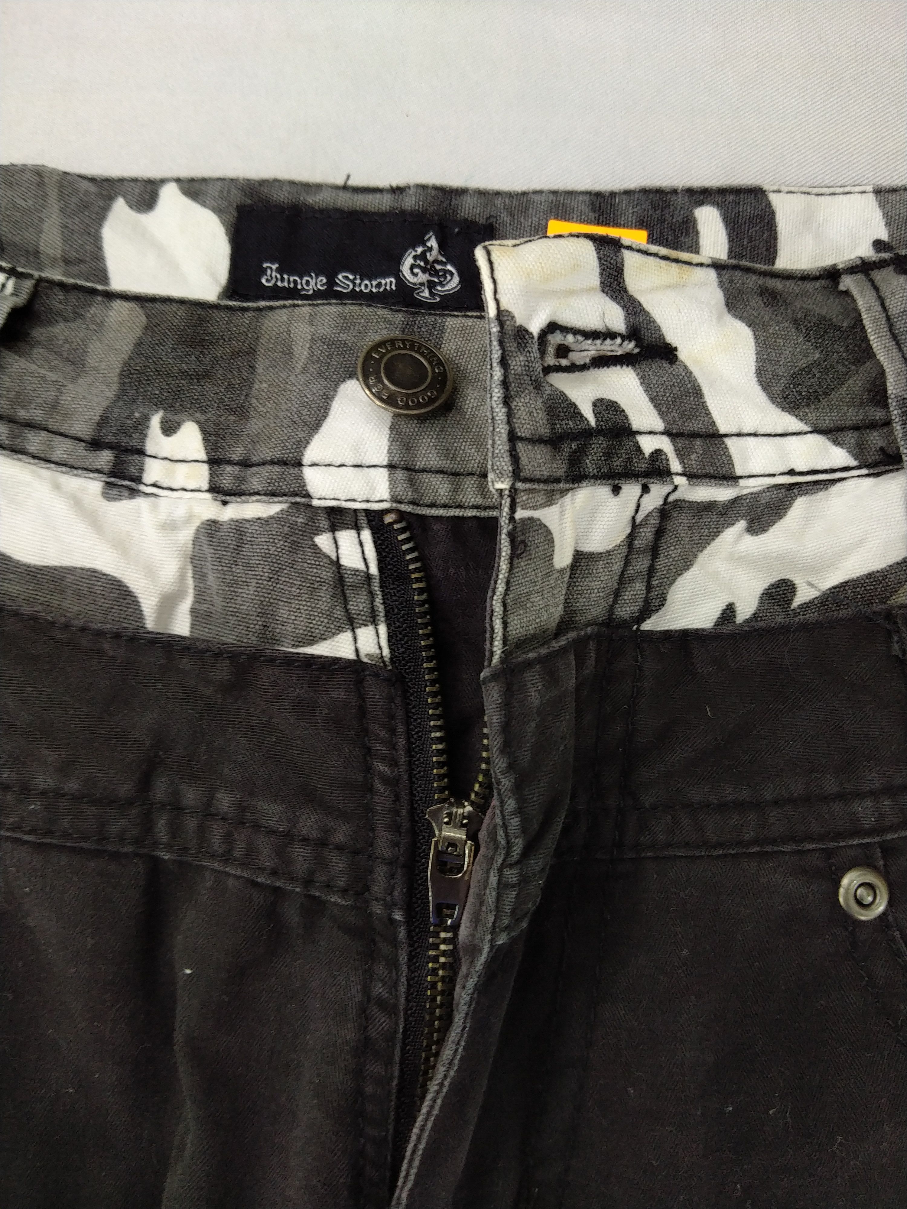 Japanese Brand Jungle Storm Japanese Brand Double Waist Cotton Pants -CP165 Size US 28 / EU 44 - 5 Thumbnail