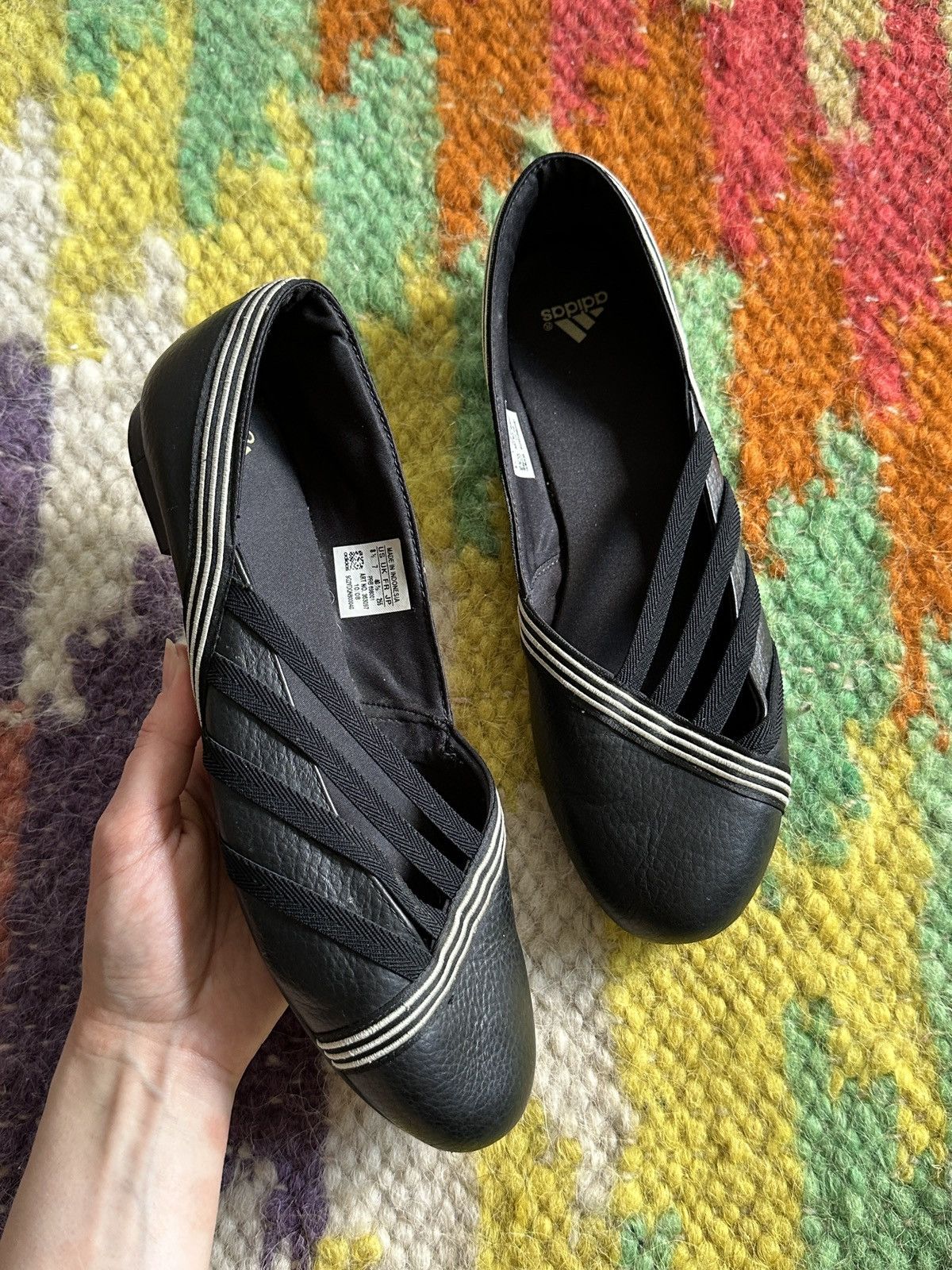 Adidas Adidas Vintage Ballet Flats 3 Stripe Streetwear Japan | Grailed