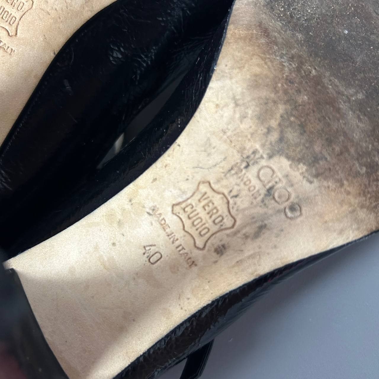 Vintage Luxury Gimmy Choo Made In Italy Heels shoes Size US 10 / IT 40 - 11 Thumbnail