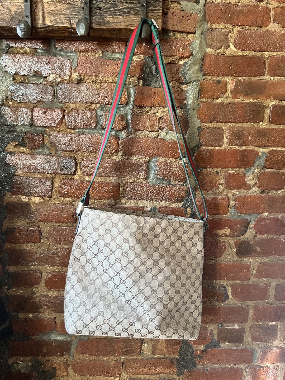 Gucci The Web Monochrome Crossbody Bag - Unisex Size ONE SIZE - 3 Thumbnail
