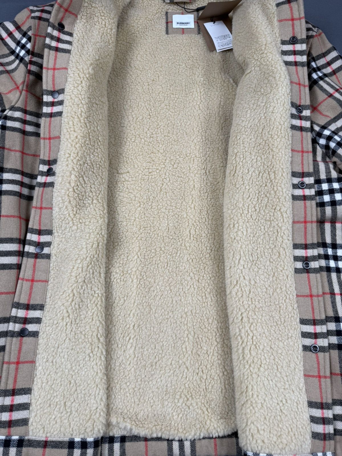 Burberry Burberry Archive Virgin Wool Check Overshirt Jacket Large Size US L / EU 52-54 / 3 - 9 Thumbnail
