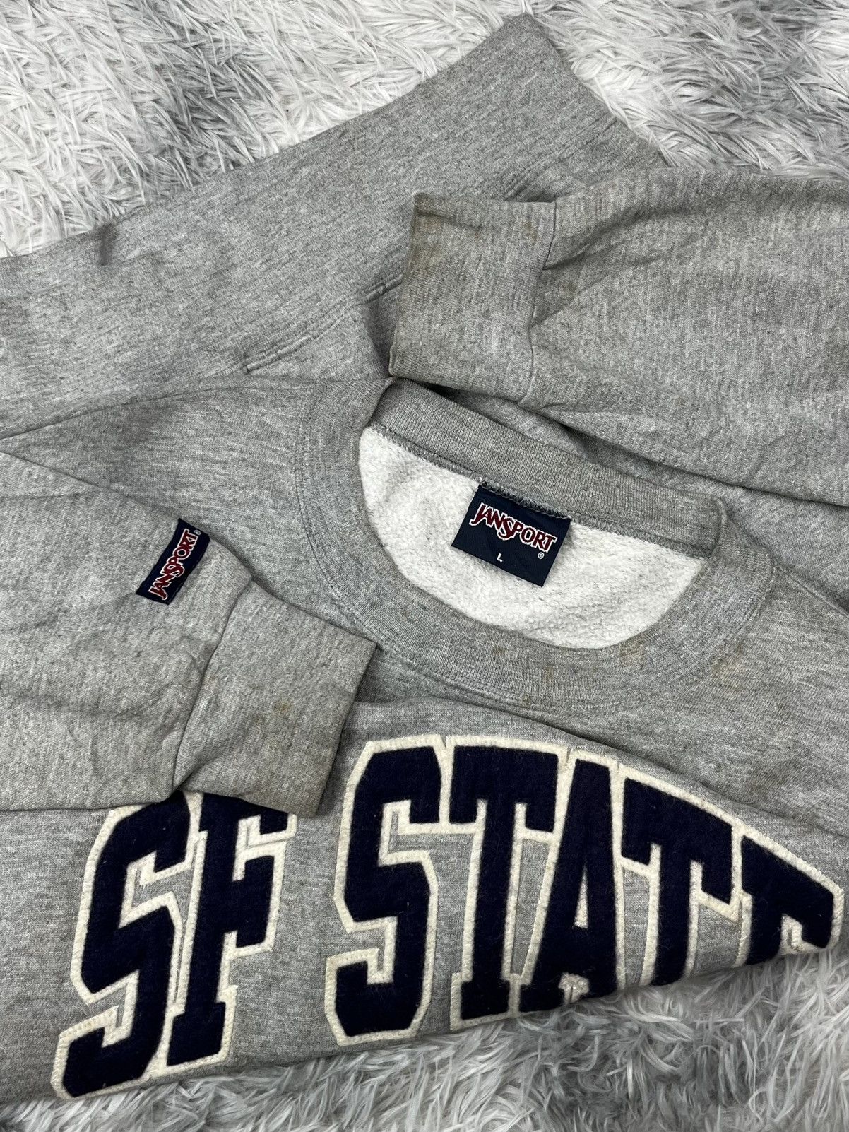 Jansport Vintage SF State Golden Gators Jan Sport College Sweatshirt Size US L / EU 52-54 / 3 - 5 Thumbnail