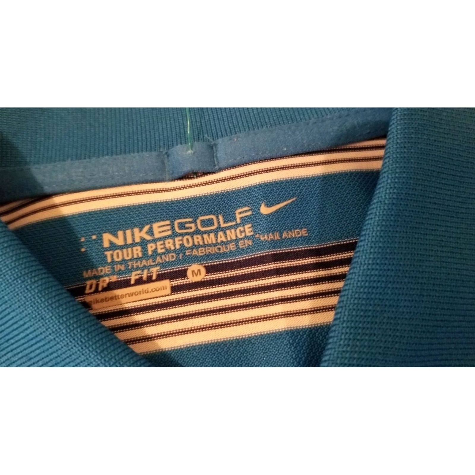 Nike Nike Golf Polo Shirt M Medium Blue Athletic Shirt Mens Short Sleeve Polo Golf Nike Shirt Size US M / EU 48-50 / 2 - 4 Thumbnail