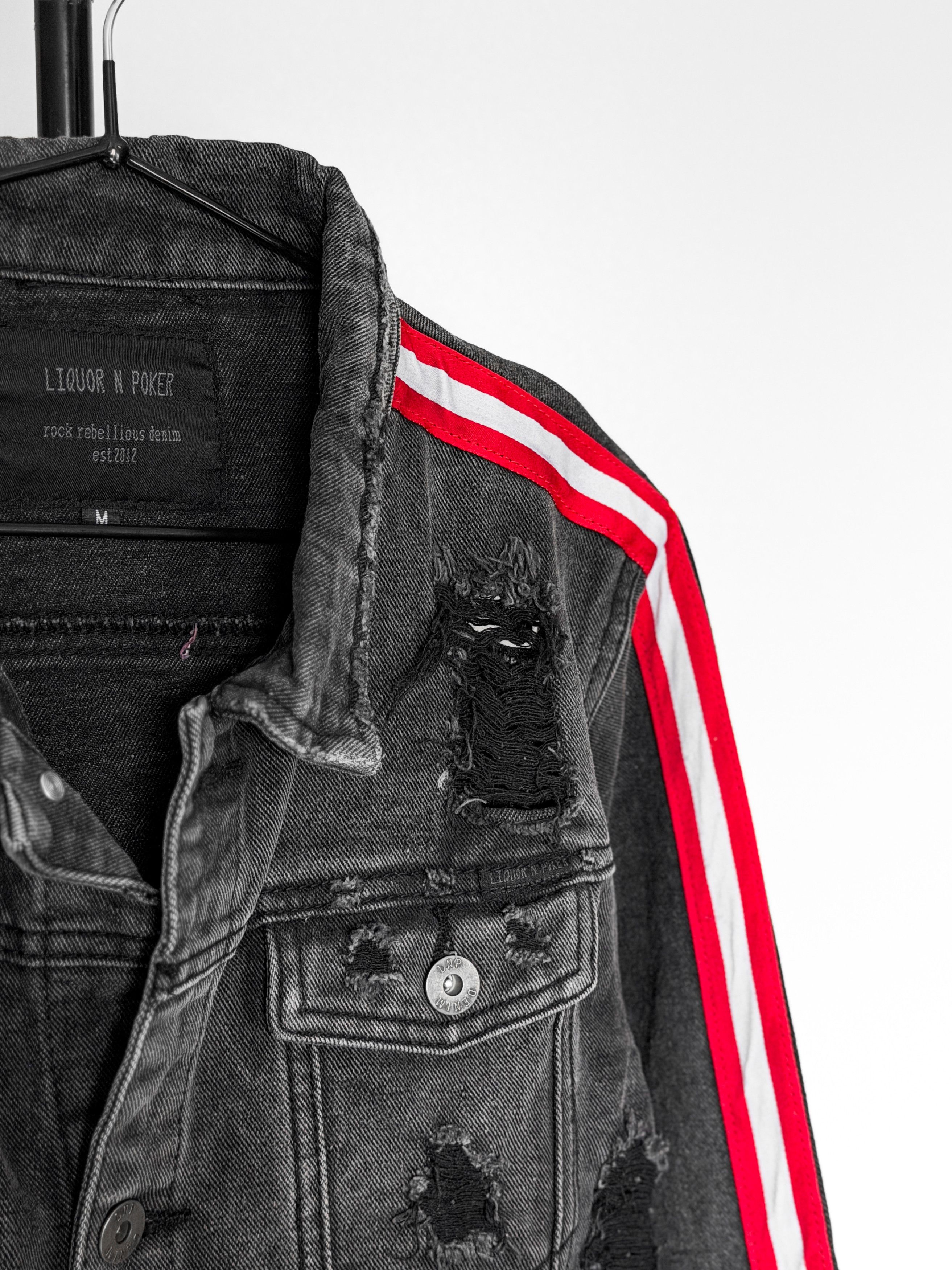 Other Liquor N Poker Rock Rebellious Denim Men’s Jacket Size US M / EU 48-50 / 2 - 5 Thumbnail