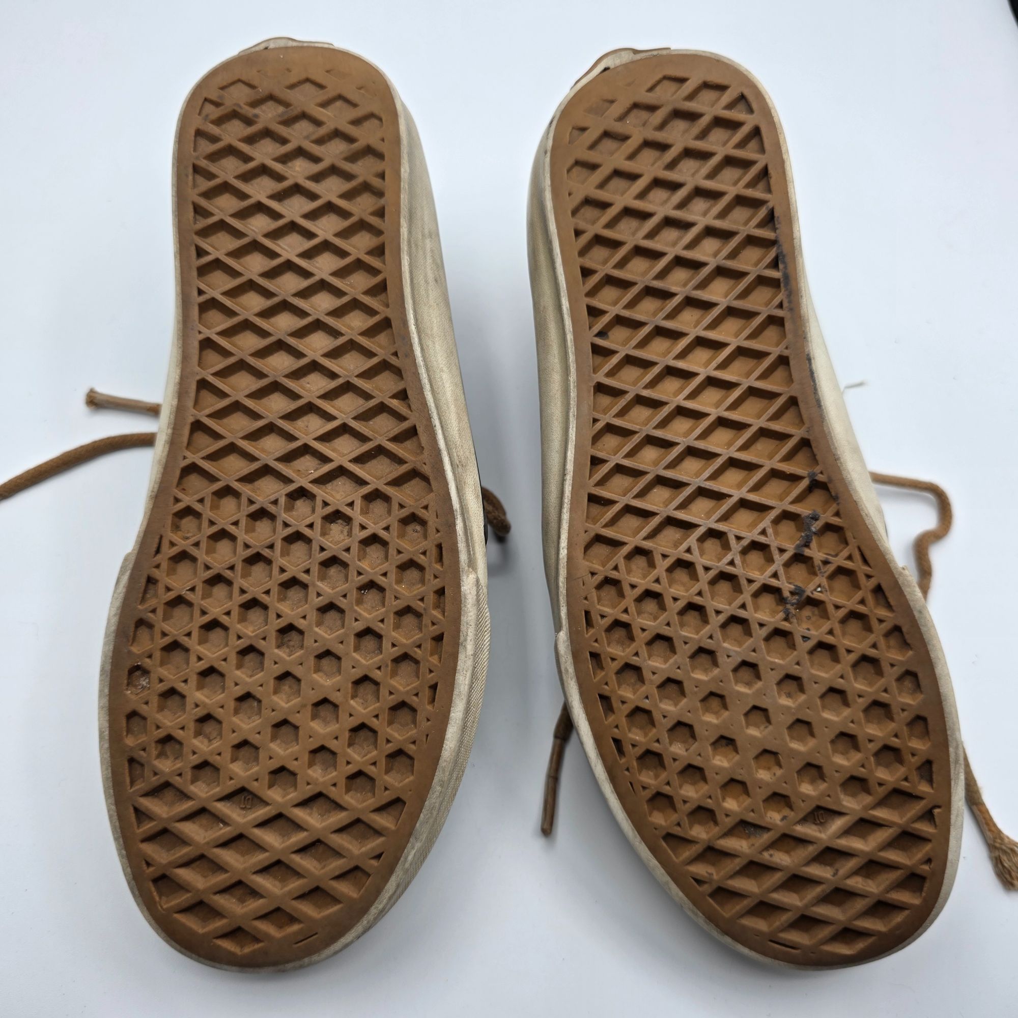 Vans Chukka Boot Womens Size 5.5 Rubber White Brown Sneaker