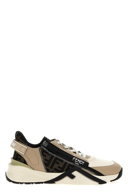 Fendi FENDI Flow Multicolor Sneakers New & Authentic Size US 5.5 / EU 38 - 1 Thumbnail