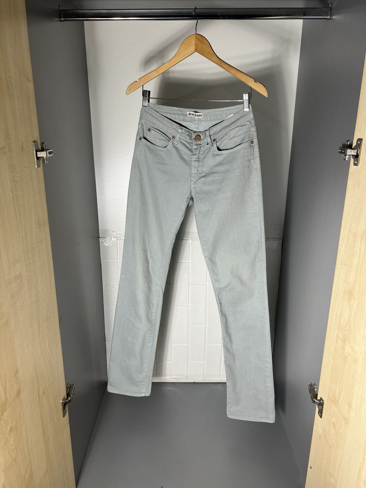 Acne Studios VINTAGE ACNE JEANS CASUAL ITALIAN DESIGNER DENIM RETRO Y2K Size 28" / US 6 / IT 42 - 1 Thumbnail