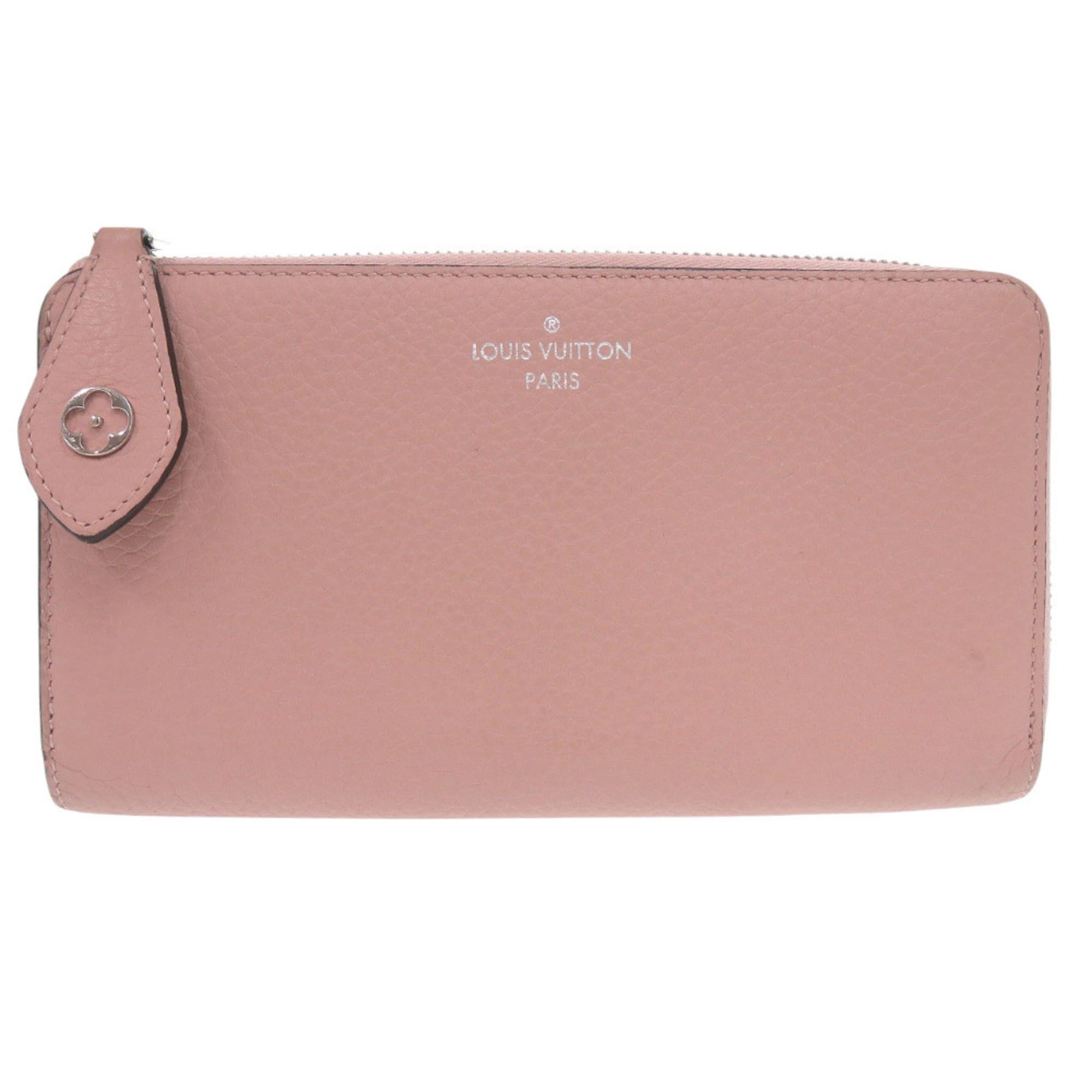 Louis Vuitton Excellent condition Louis Vuitton Portefeuille Comete M63103 Taurillon leather Magnolia pink L-shaped zipper long wallet LV 1156 Size ONE SIZE - 1 Thumbnail