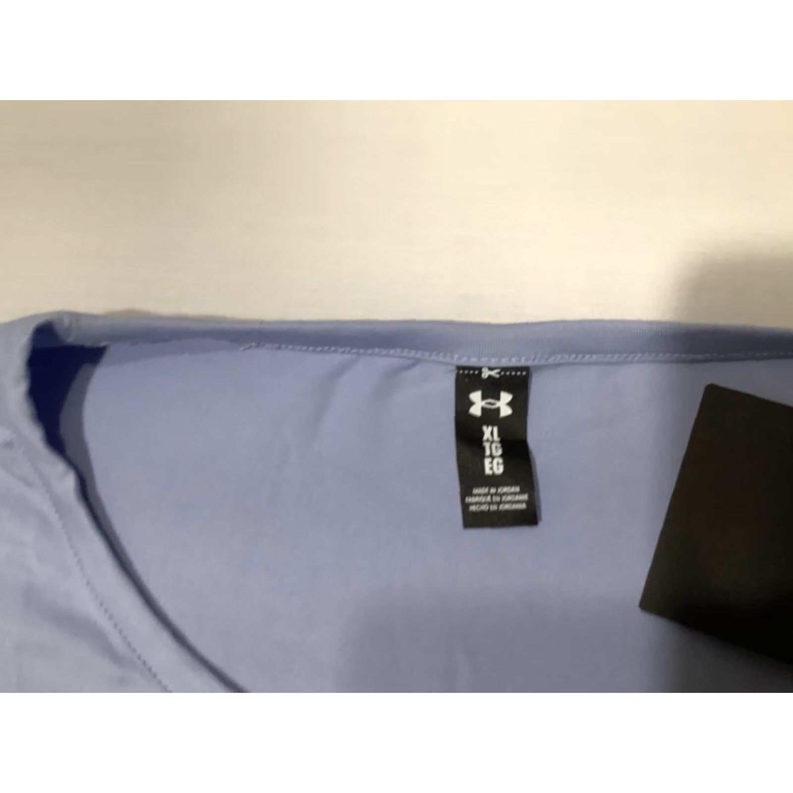 Under Armour Under Armour Shirt Womens XL Purple Motion SS Athletic Loose Fit Performance Tee Shirt Cropped Logo Womens Adults Slim? Size XL / US 12-14 / IT 48-50 - 2 Thumbnail