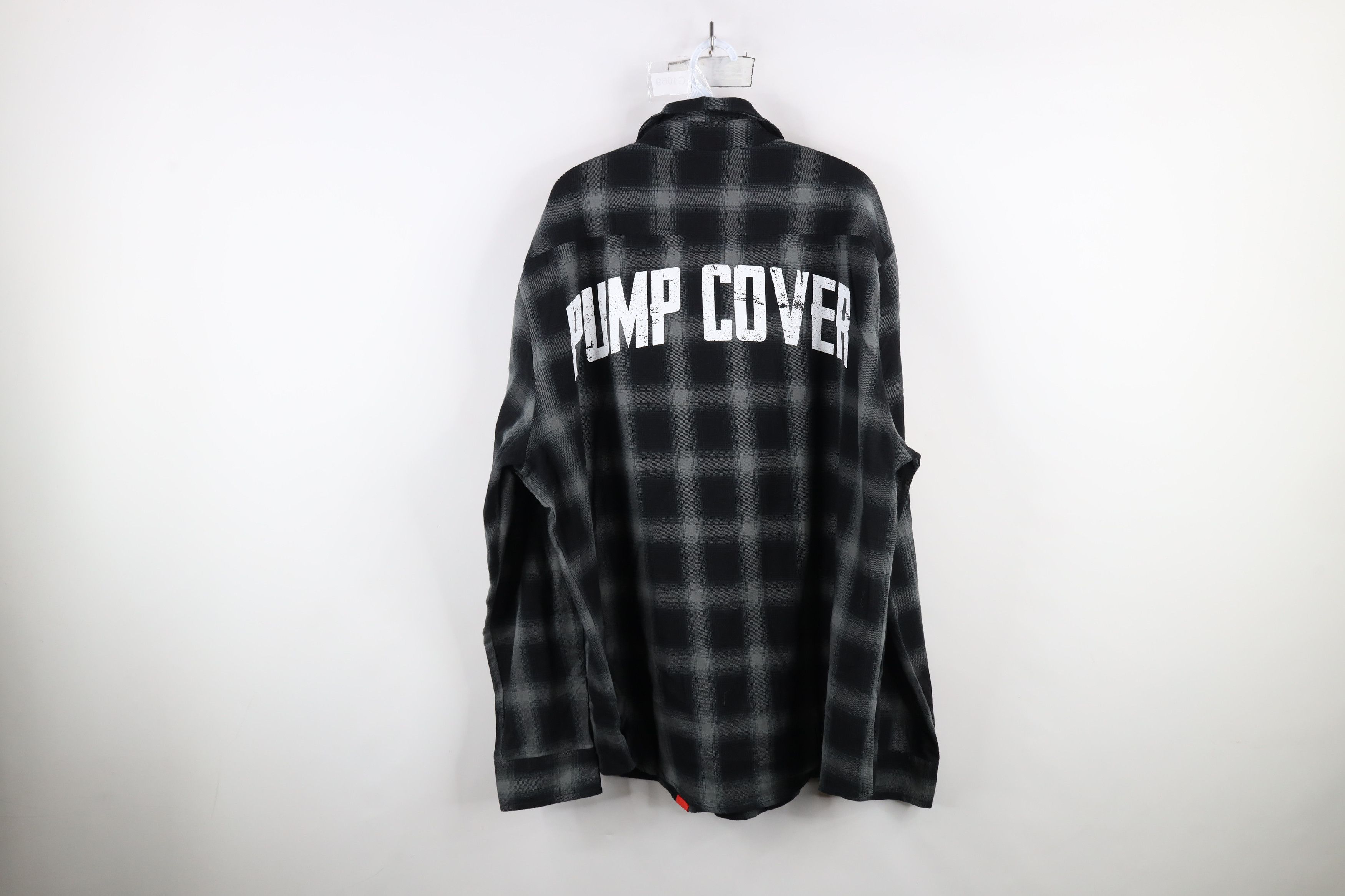Vintage Axe & Sledge Supplements Pump Cover Flannel Button Shirt Size US XXL / EU 58 / 5 - 12 Thumbnail