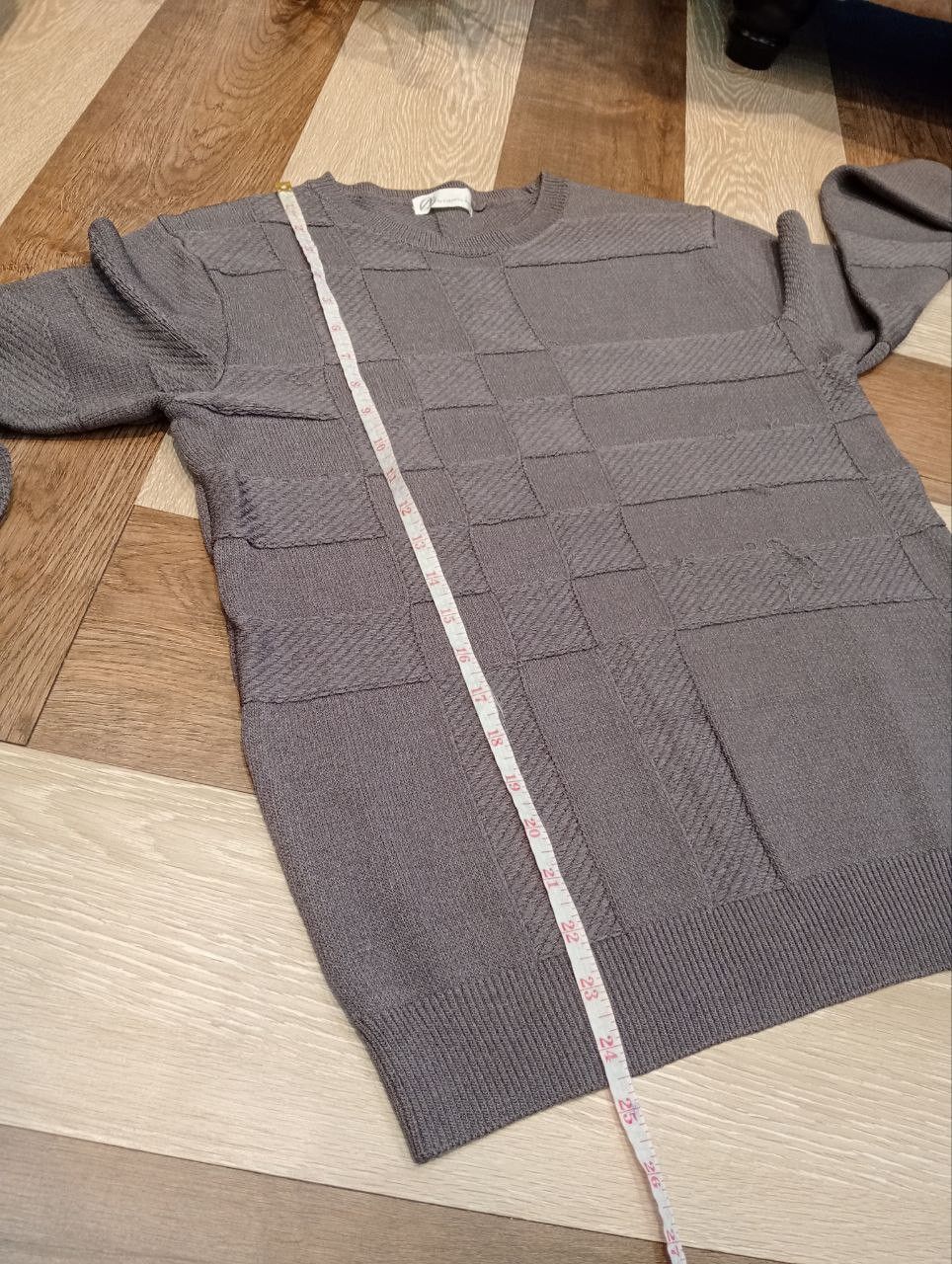 Tornado Mart TORNADO MART JAPAN PATCHWORK CREWNECK KNIT TOP SWEATER Size US L / EU 52-54 / 3 - 12 Thumbnail