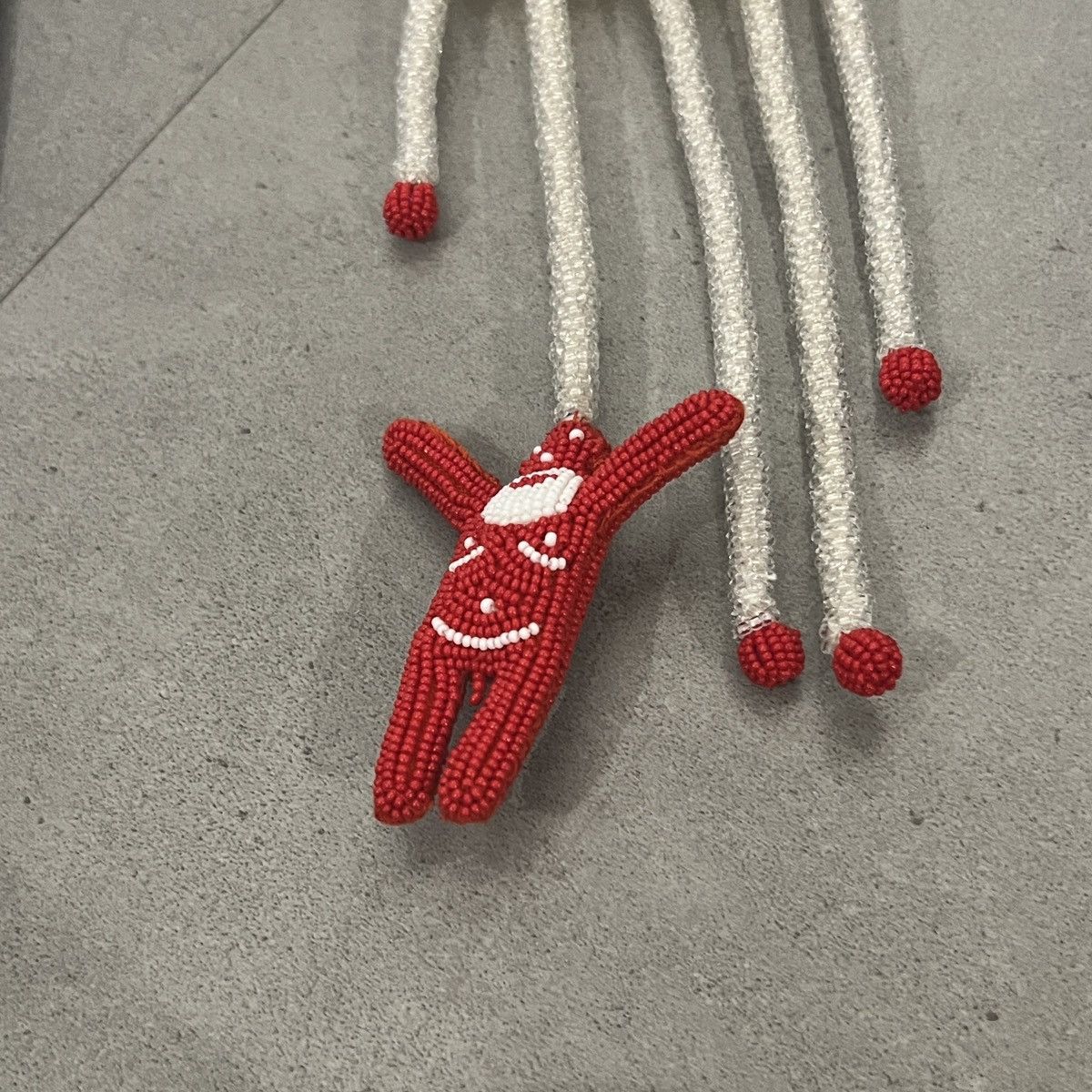 Walter Van Beirendonck SS24 Walter Van Beirendonck Beam Me Up Transparent Necklace Size ONE SIZE - 3 Thumbnail