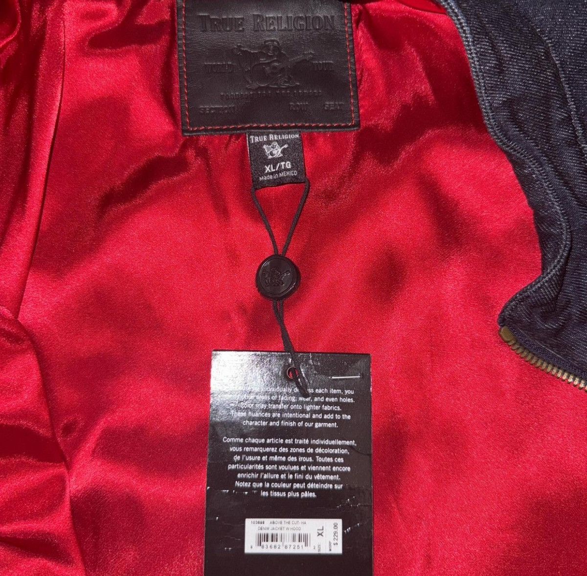 True Religion True Religion Parka Denim Hooded Jacket Blue Size XL Size US XL / EU 56 / 4 - 4 Thumbnail