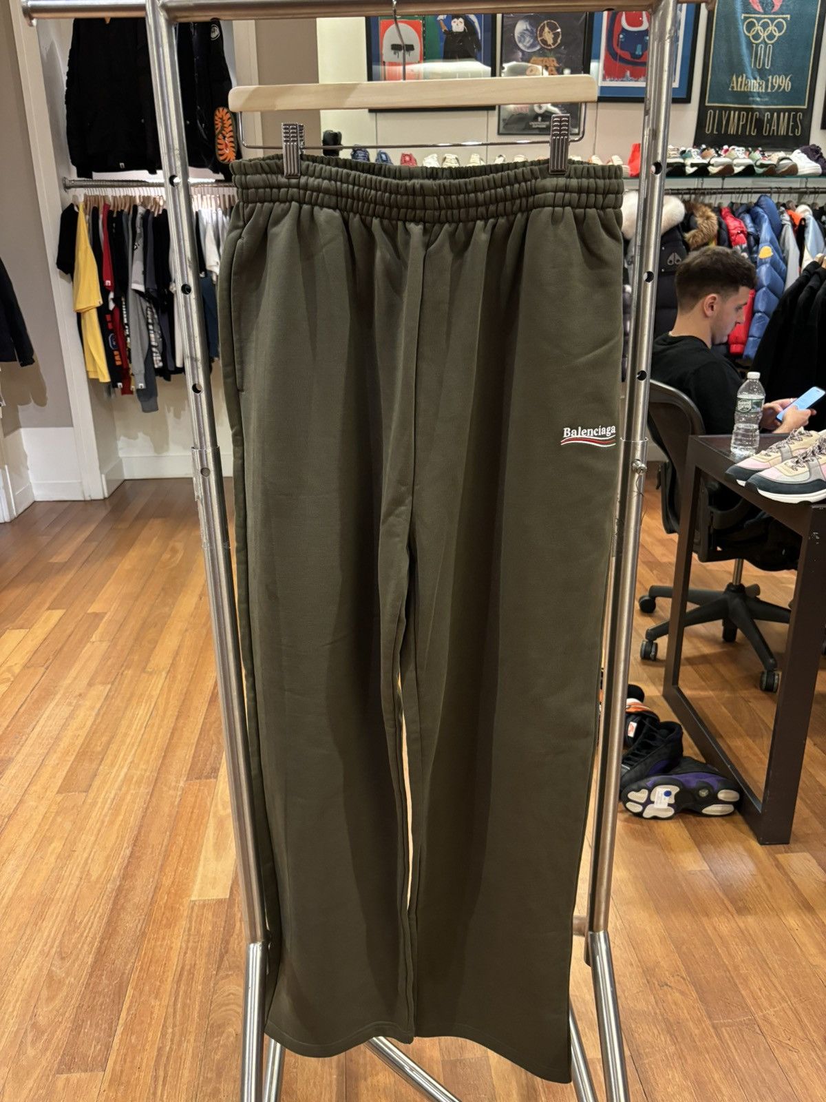 Balenciaga Balenciaga Campaign Sweatpants Olive Grailed