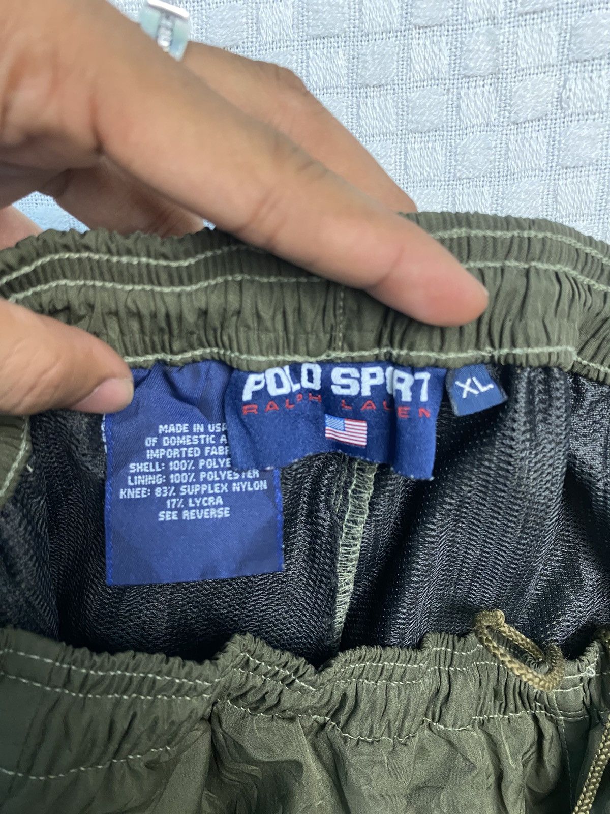 Palace × Polo Ralph Lauren POLO RALPH LAUREN 90S NYLON TRACK PANTS Y2K Size US 28 / EU 44 - 2 Thumbnail