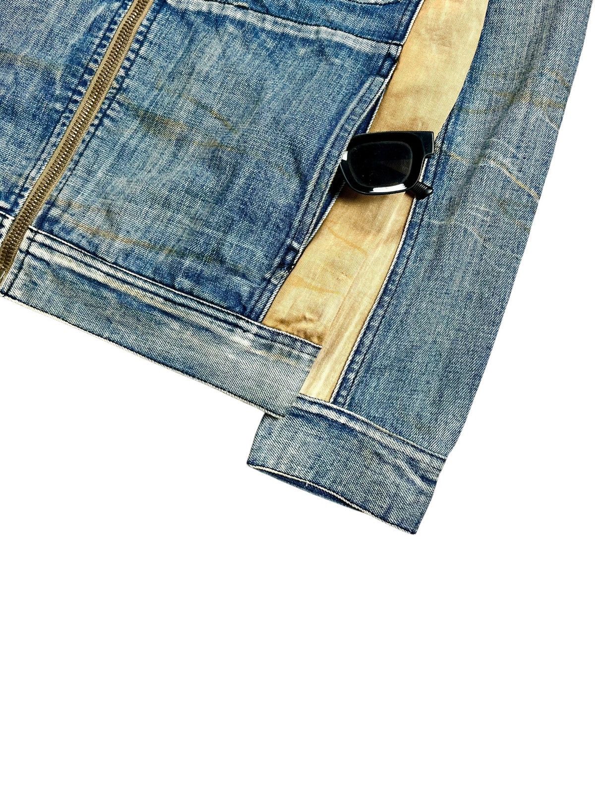 Diesel 2000s Diesel - Lampo Zips Rider Denim Jacket Size US M / EU 48-50 / 2 - 4 Thumbnail