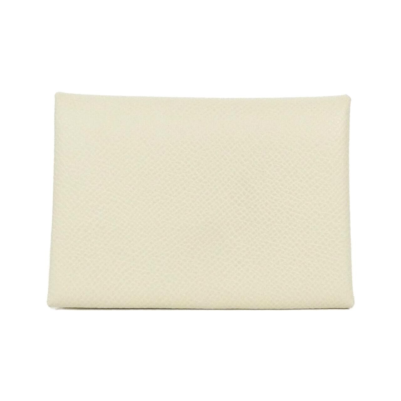 Hermes Hermes Hermès Calvi Duo Epsom Coin Case Leather Coin Case DUTY FREE for USA Size ONE SIZE - 1 Thumbnail