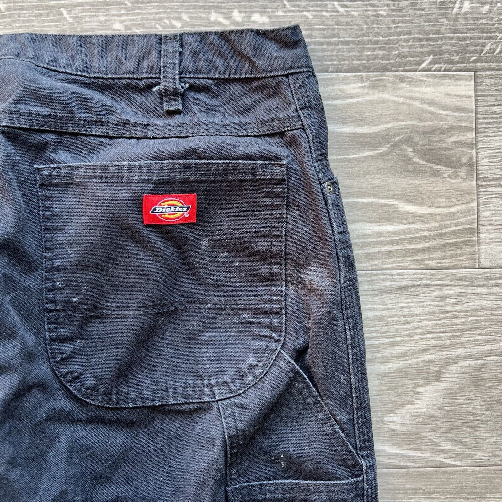 Dickies Dickies Carpenter Pants Mens 36x30 Black Emo Grunge Canvas Size US 36 / EU 52 - 4 Thumbnail