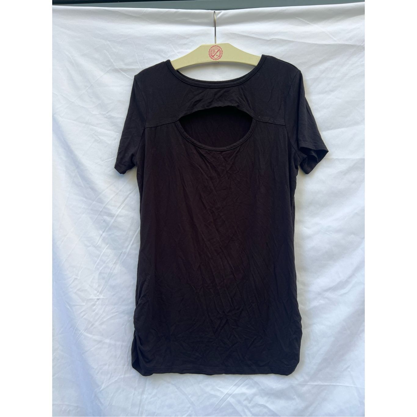 Other Simlu Black Woman’s Shirt With Open Back Size XL Size XL / US 12-14 / IT 48-50 - 5 Thumbnail
