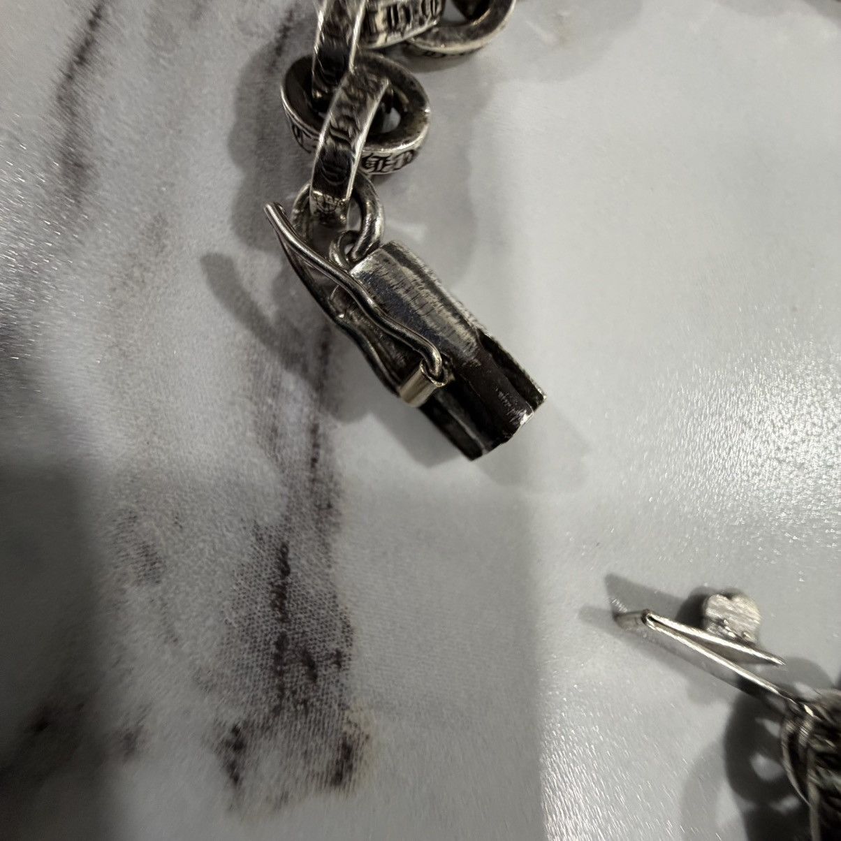 Chrome Hearts Chrome Hearts Paperchain Bracelet with Receipt Size ONE SIZE - 4 Thumbnail