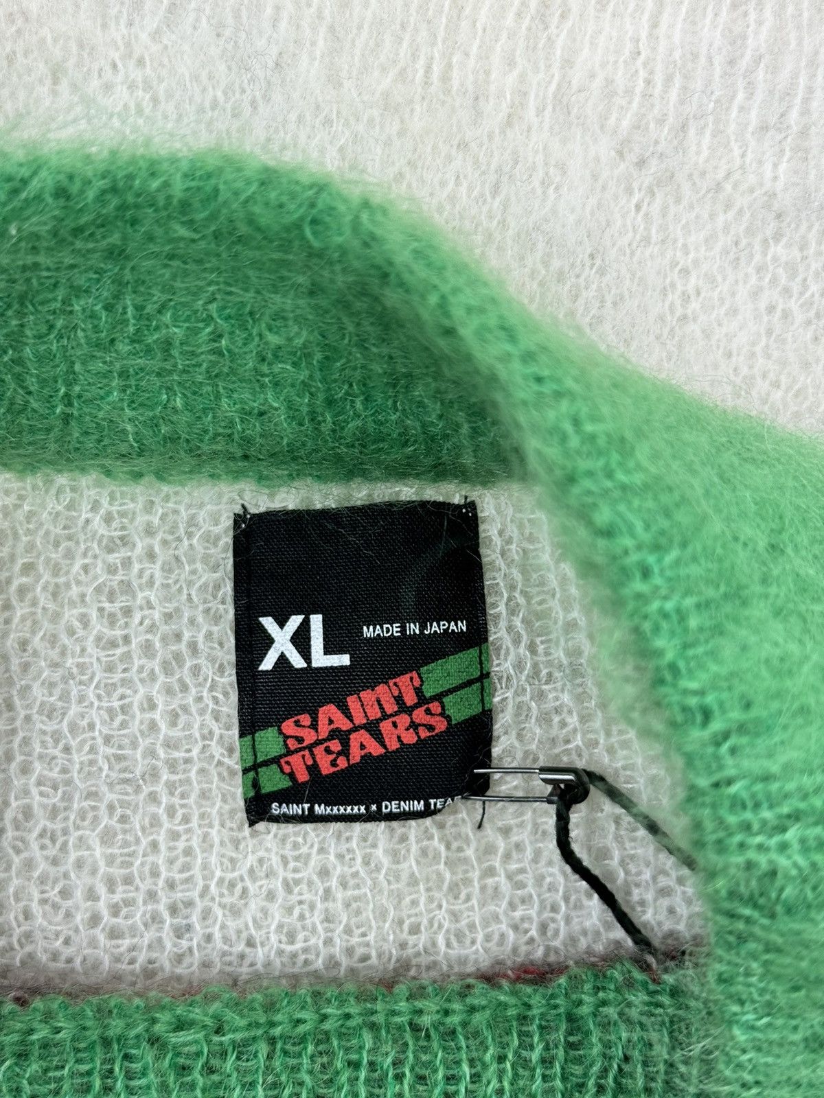 DENIM TEARS × Saint Michael SAINT MICHAEL X DENIM TEARS STAR SWEATER Size US XL / EU 56 / 4 - 4 Thumbnail