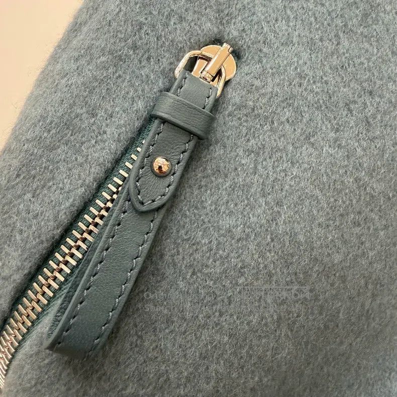 Hermes Hermes Teal Hooded Cashmere Jacket Size XXS / US 00 / IT 34 - 6 Thumbnail