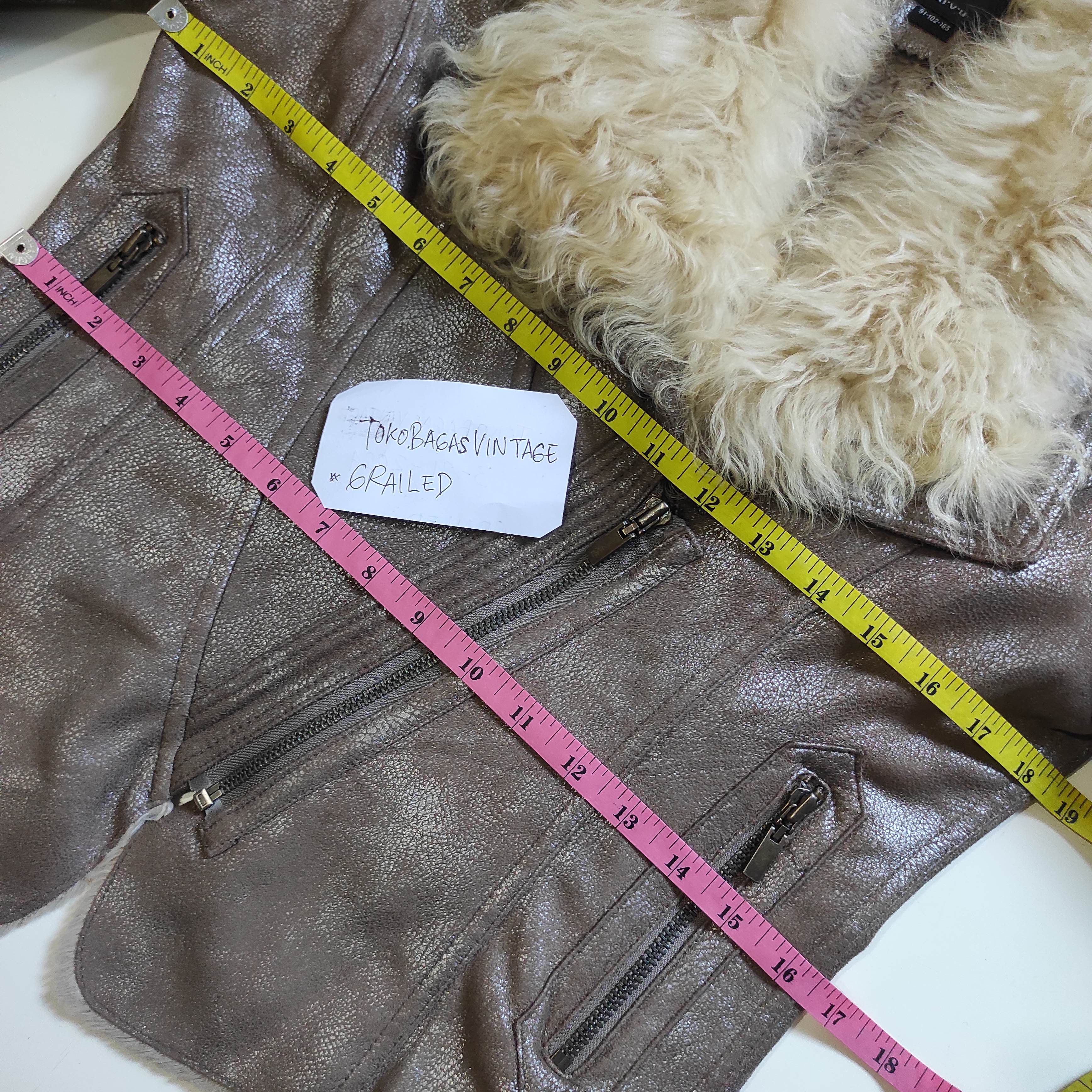 If Six Was Nine i.n.v.u Fur Jacket ifsixwasnine lgb Style Size S / US 4 / IT 40 - 17 Thumbnail