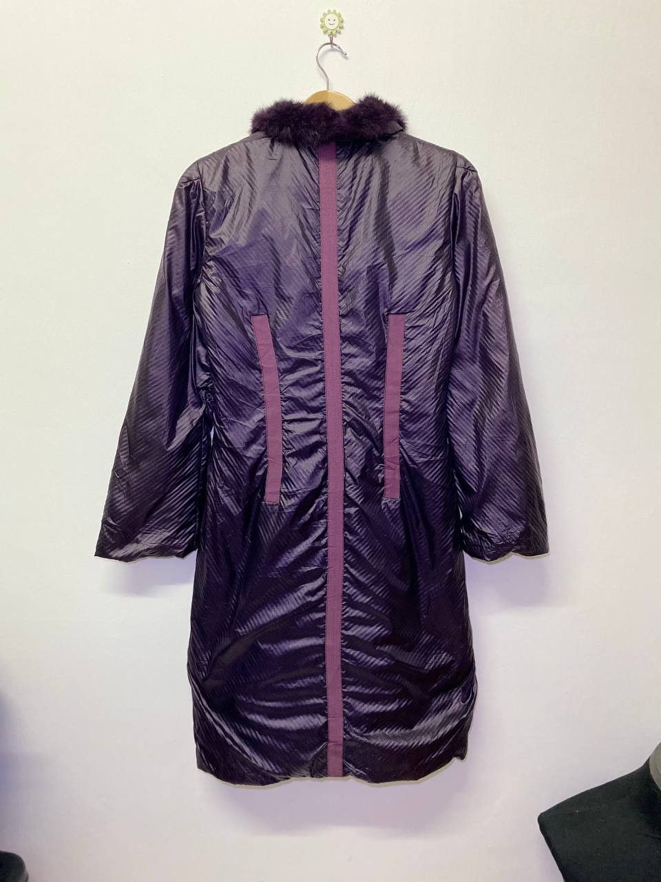 Fendi vintage fendi roma long puffer jacket fur collar nice design Size L / US 10 / IT 46 - 10 Thumbnail