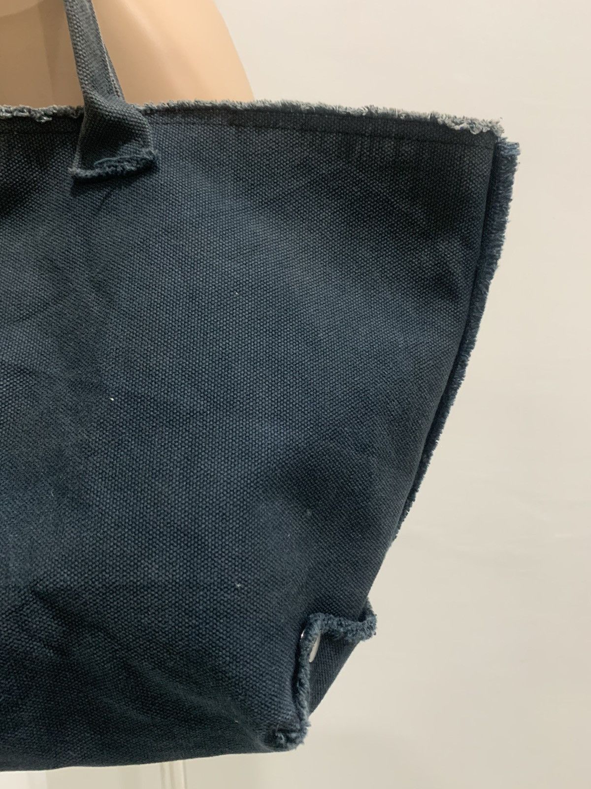 Unknown Japanese Brand Canvas Snap Button tote bag