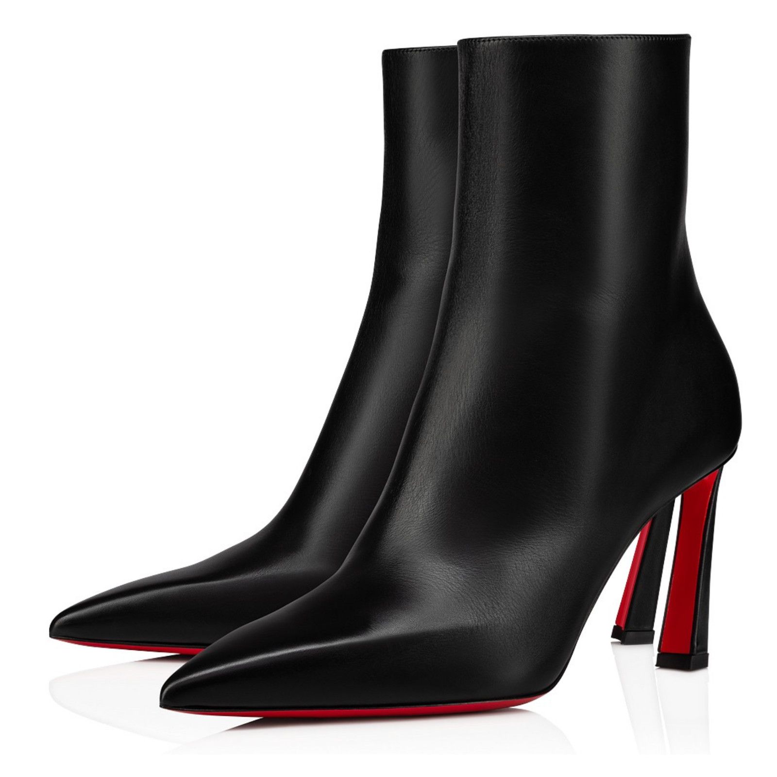 Christian Louboutin Christian Louboutin Condora Booty 85 Black Calf Leather Size US 9.5 / IT 39.5 - 1 Thumbnail