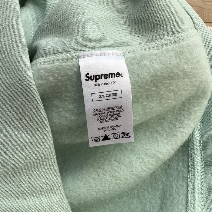 Supreme centerpiece hoodie ice on sale blue