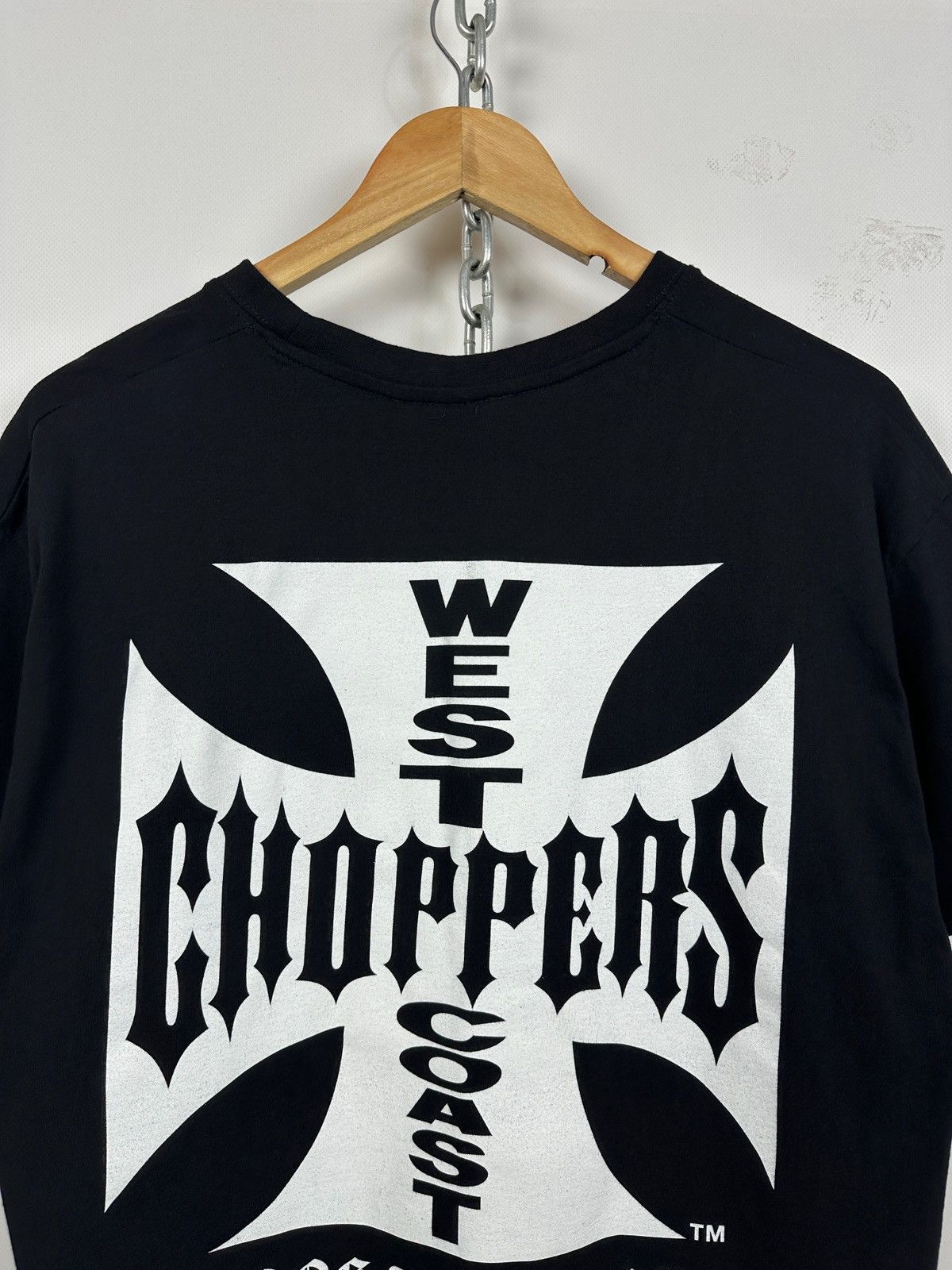 West Coast Choppers Vintage West Coast Choppers Black T-Shirt Paul Walker Size US XL / EU 56 / 4 - 11 Thumbnail