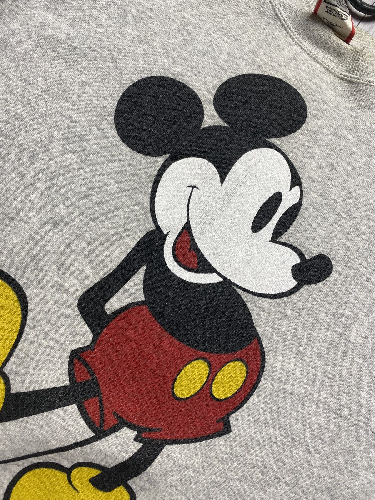 Disney Disney vintage made in USA sweatshirt big logo Mickey Mouse Size US L / EU 52-54 / 3 - 5 Thumbnail