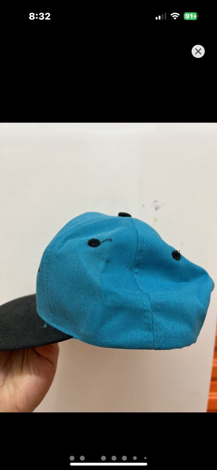 NHL ***FINAL DROP***RARE 90s SAN JOSE SHARKS SCRIPT SNAPBACK O/S Size ONE SIZE - 3 Thumbnail