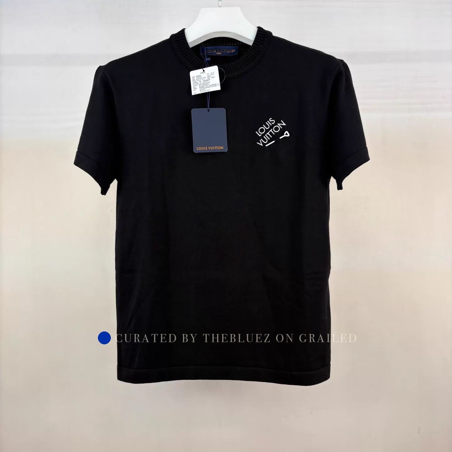 Louis Vuitton Pin-Embroidered Logo Short Sleeve Tee Size US XS / EU 42 / 0 - 1 Thumbnail
