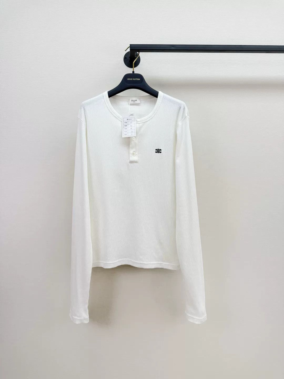 Celine Celine Triomphe Embroidery Long-Sleeve Size US XL / EU 56 / 4 - 1 Thumbnail