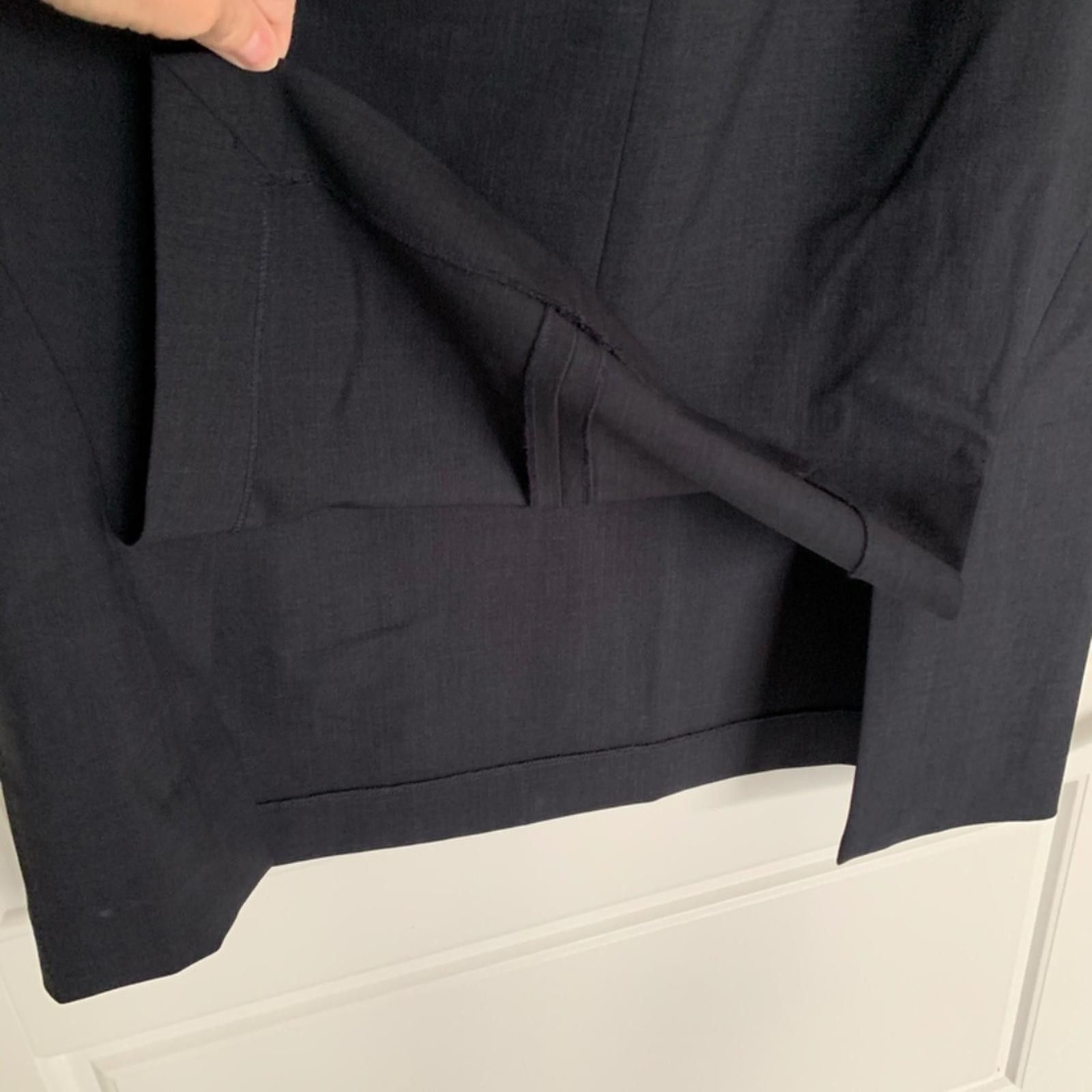 Theory Theory fully Lined Black Pencil Skirt Size 34" / US 12 / IT 48 - 2 Thumbnail