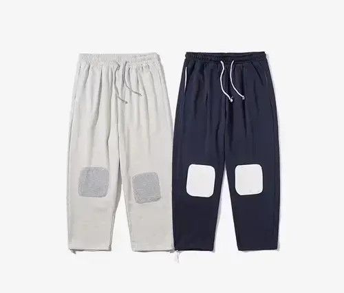 Japanese Brand 20AW Indigo Union Japan Navy Patchwork Minimal Pants Size US 32 / EU 48 - 3 Thumbnail