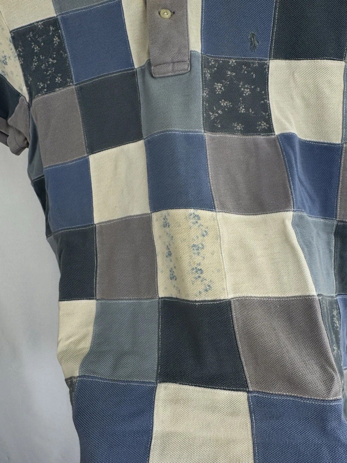 Polo Ralph Lauren Polo Ralph Lauren Patchwork Polo Shirt Multicolor Size:M Size M / US 6-8 / IT 42-44 - 8 Thumbnail