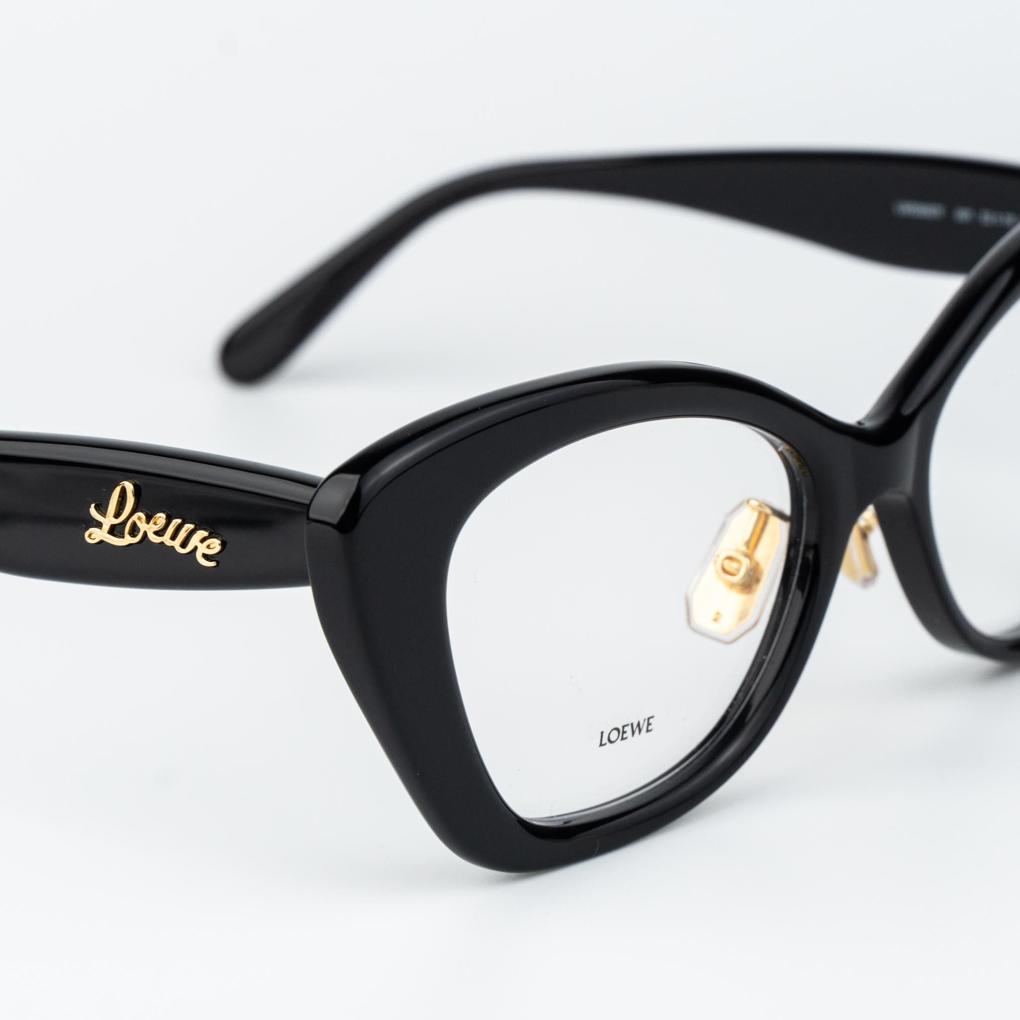 Loewe Loewe Women Eyeglasses Cat Eye LW50067F 001 NEW AUTHENTIC Size ONE SIZE - 6 Thumbnail
