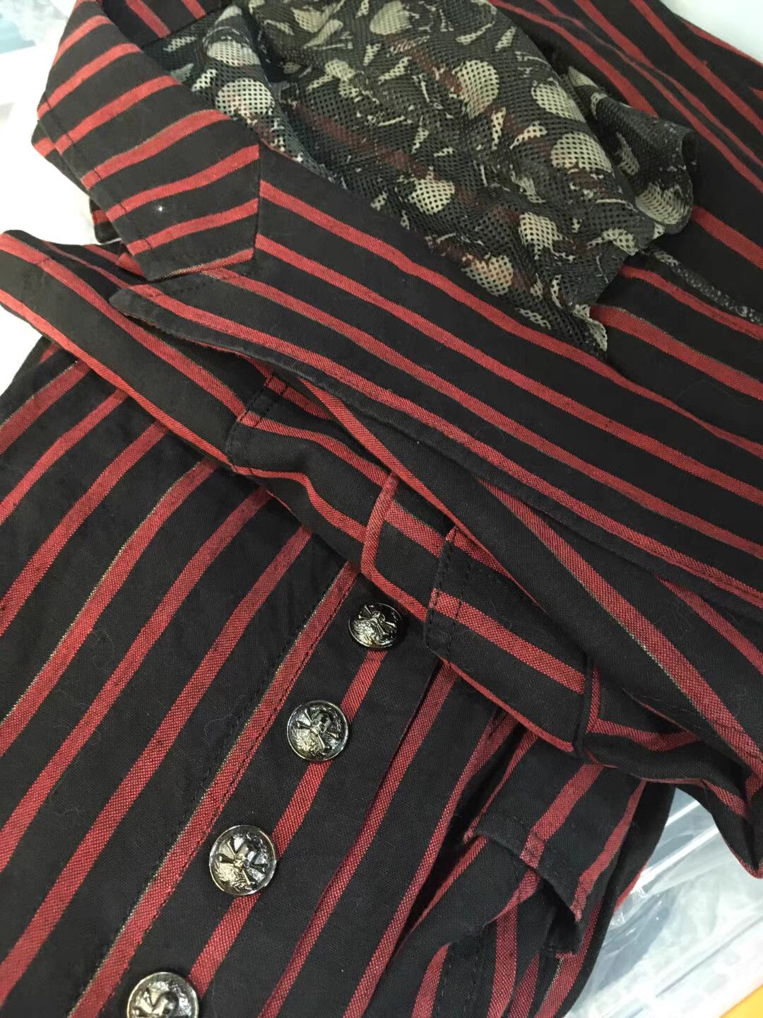 Roen Roen Vintage Striped Suit Set K11 Size US L / EU 52-54 / 3 - 3 Thumbnail