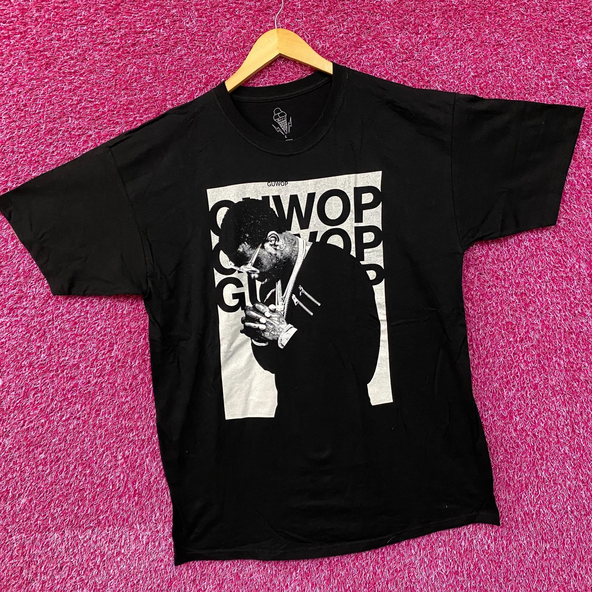 Rap Tees Gucci Mane Guwap Side Pose Hip Hop Rap T-Shirt Large Size US L / EU 52-54 / 3 - 3 Thumbnail