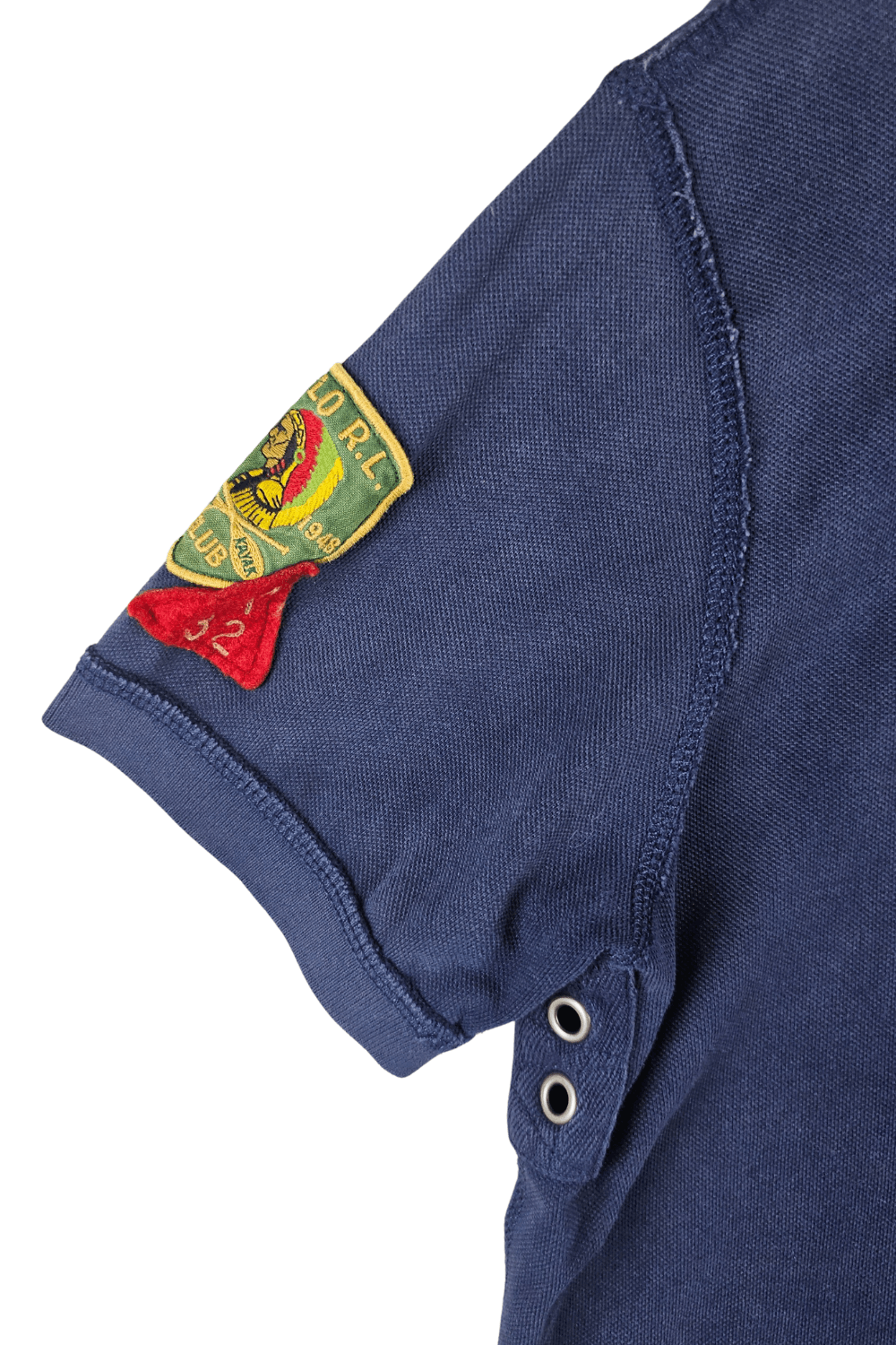 Polo Ralph Lauren Polo Ralph Lauren “Canoe Club” Patch Polo - Custom Fit L Size US L / EU 52-54 / 3 - 4 Thumbnail