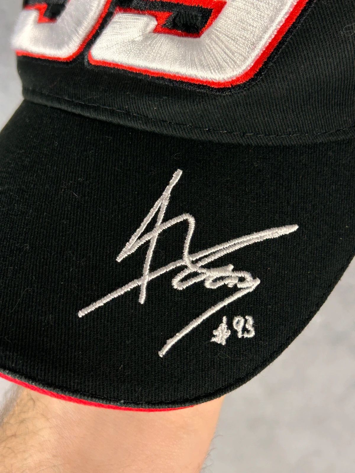 Other Marc Marquez black cap 93 racing motorcycle MotoGP Size ONE SIZE - 2 Thumbnail
