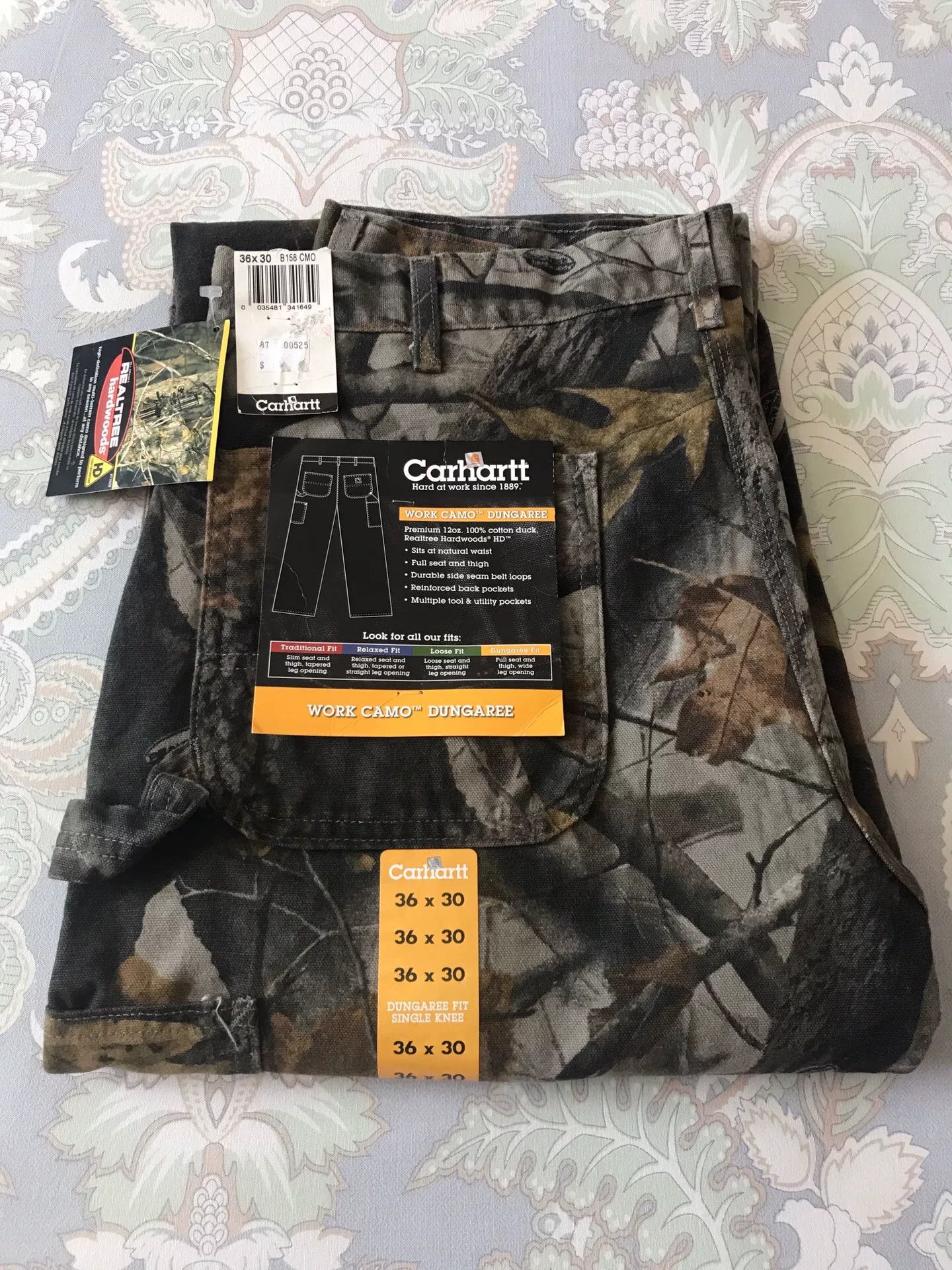 Carhartt Carhartt x Realtree B158 Dead Leaf Camo Pants Size US 36 / EU 52 - 1 Thumbnail
